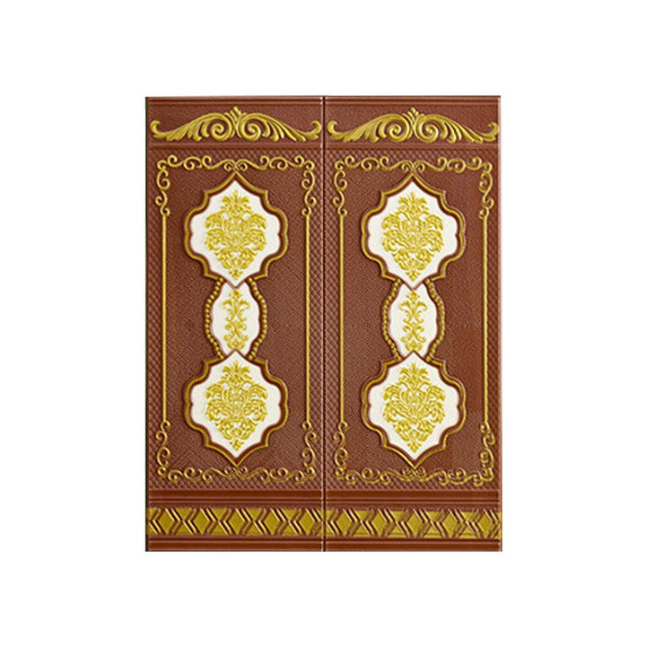 Lisslune | 3D embossed wall panel Glam style waterproof wall panel for the living room