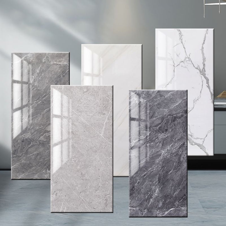 Lisslune | PVC Peel/Stick Wall Tile Rectangular Peel and Stick Wall Tile