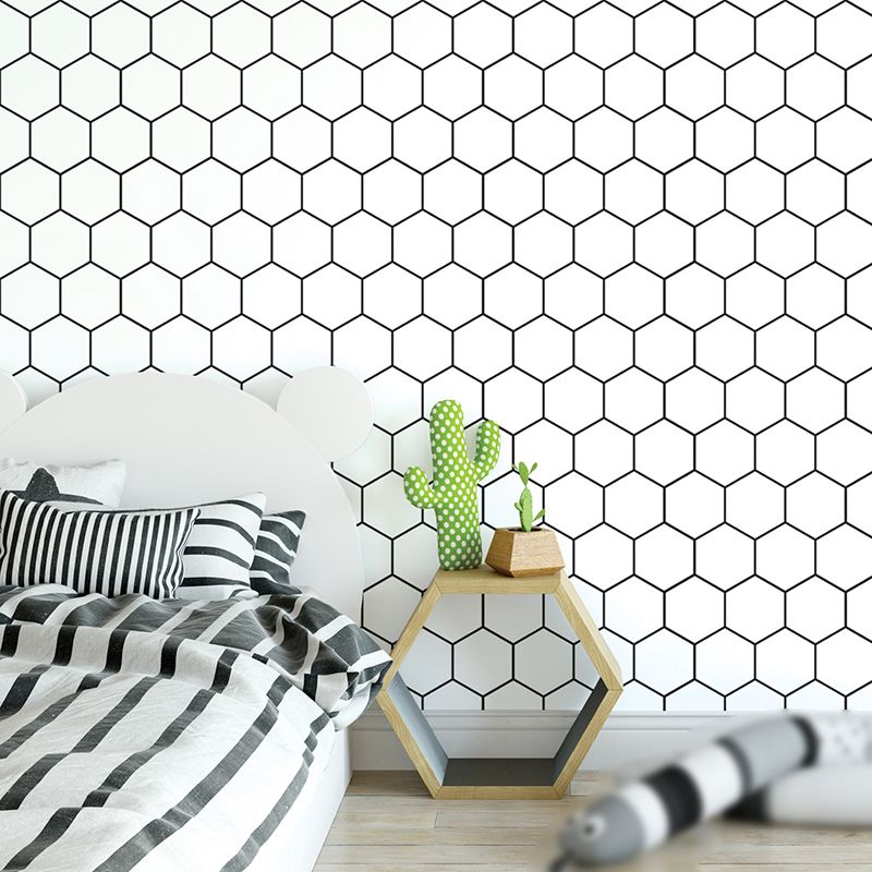 Lisslune | Peel and Stick Hexagonal Tiles Waterproof Peel & Stick Tile for Shower 2-Pack