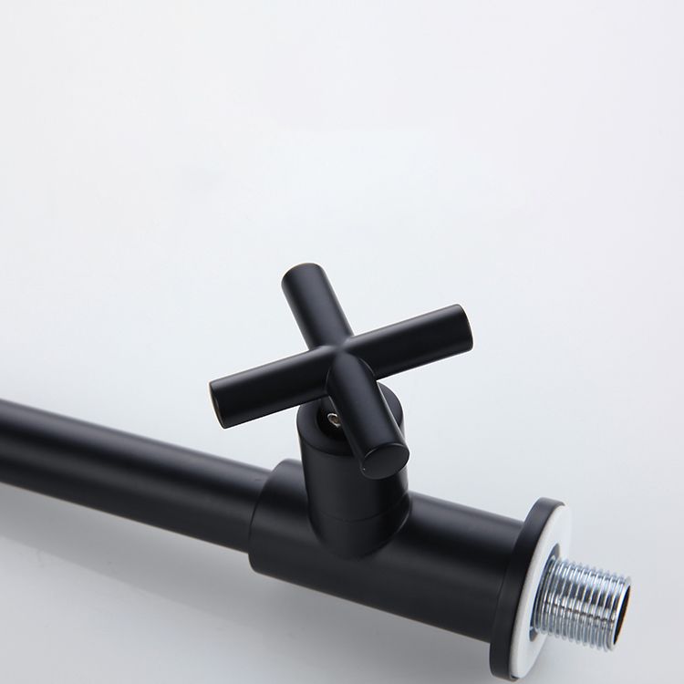 Lisslune | Widely used wall-mounted bathroom sink faucet cross handle low arch faucet