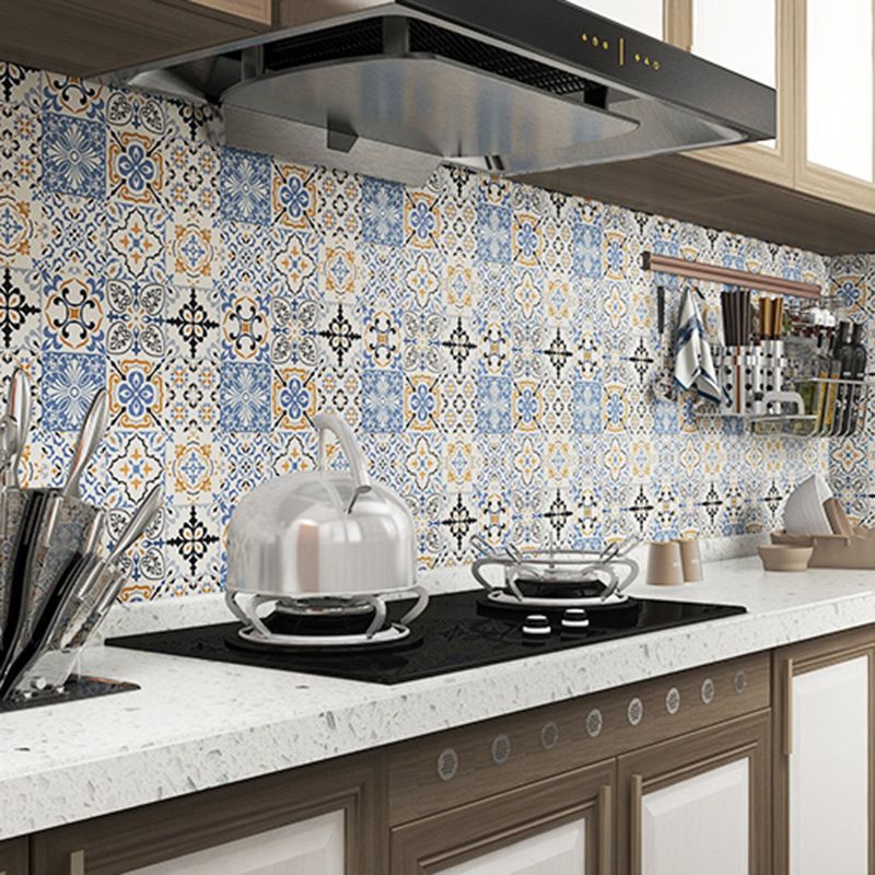 Lisslune | Individual Tile Peel and Stick Backsplash Contemporary Kitchen Paper