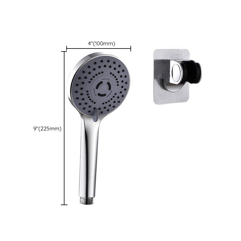 Lisslune | Round Shower Head Plastic Shower Head with Adjustable Spray Pattern