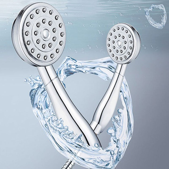 Lisslune | Contemporary Brass Round Hand Shower Water Filtration Shower Head