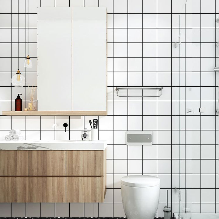 Lisslune | Modern mosaic tile for peeling and sticking for the bathroom backsplash