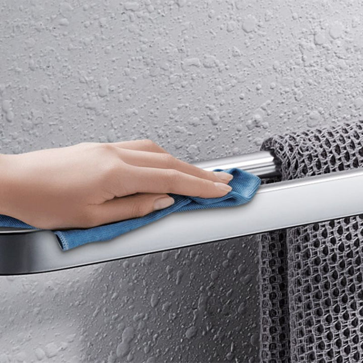 Lisslune | Modern Bathroom Set Paper Holder Bath Shelf Stainless Steel Bathroom Accessories Set