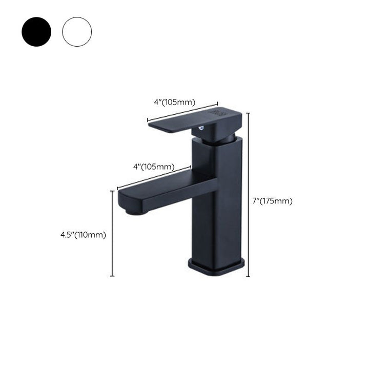 Lisslune | Industrial Bathroom Faucet Stainless Steel Lever Handles with Water Hose Sink Faucet