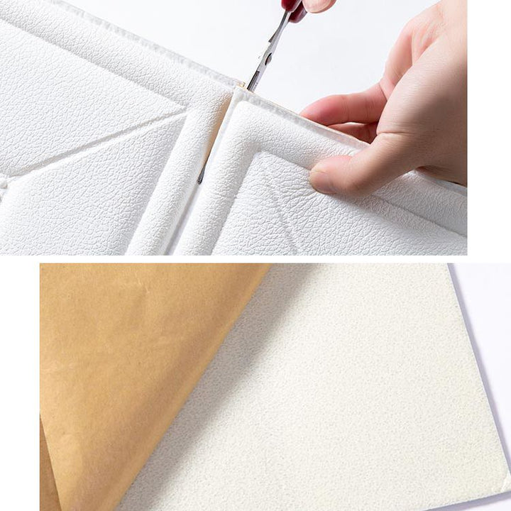 Lisslune | Glam Cord Access Panel PVC Self-Adhesive 3D Embossing Waterproof Wall Panel