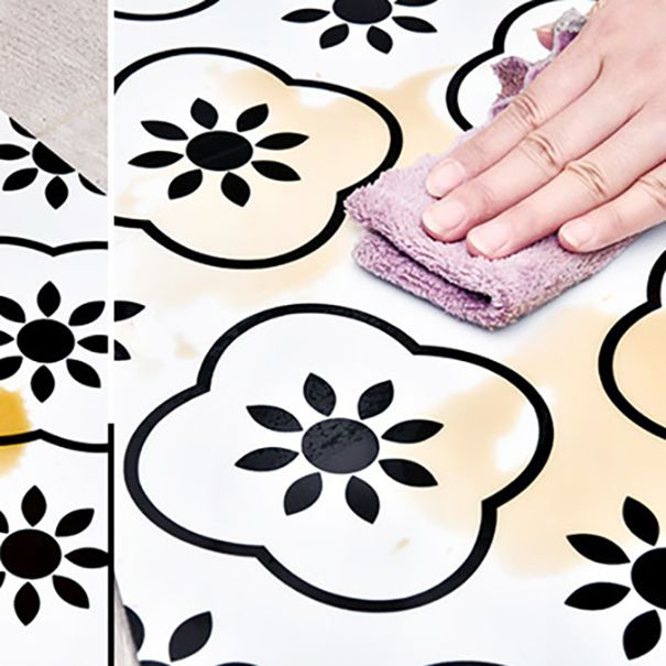 Lisslune | PVC Rectangular 10 Pack 12" X 23" Peel & Stick Mosaic Tile Kitchen and Bathroom