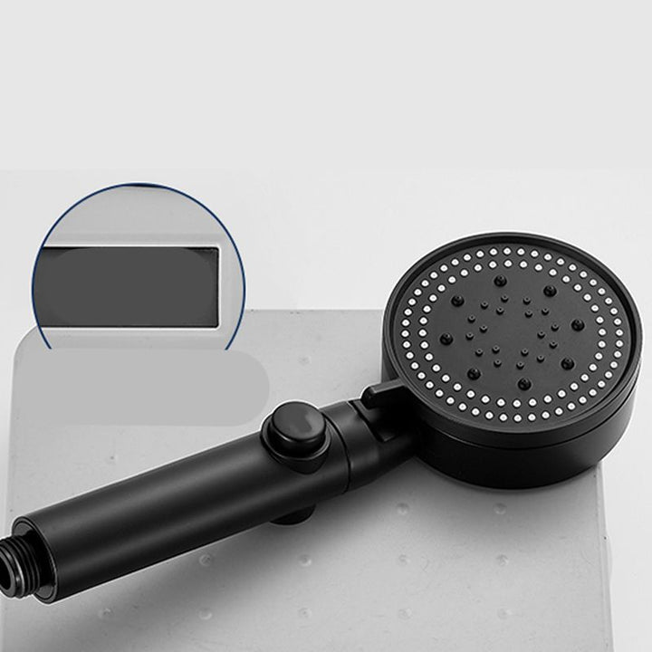Lisslune | Metal Shower Head Combo Modern Adjustable Spray Pattern Hand Shower