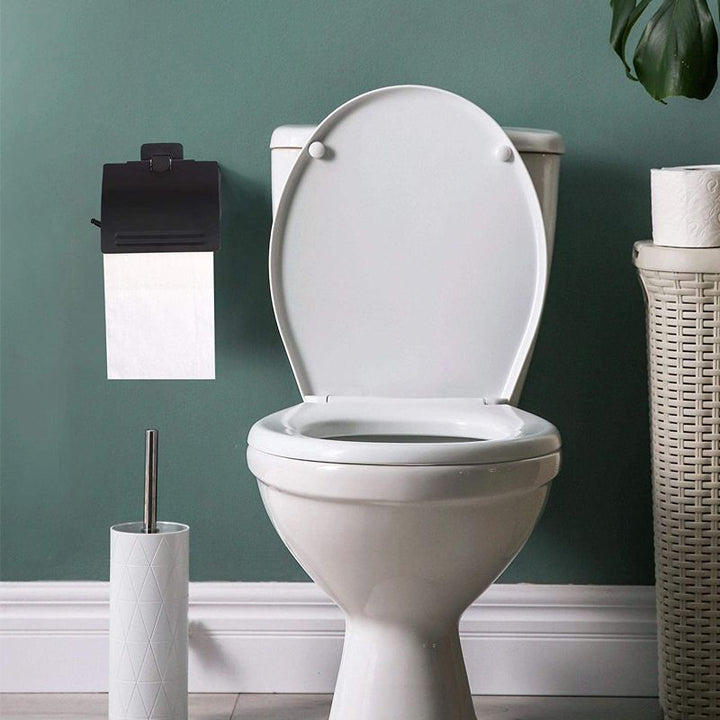 Lisslune | Traditional Metal Bathroom Hardware Set Wall Hooks/Towel Bar/Ring & Paper Holder