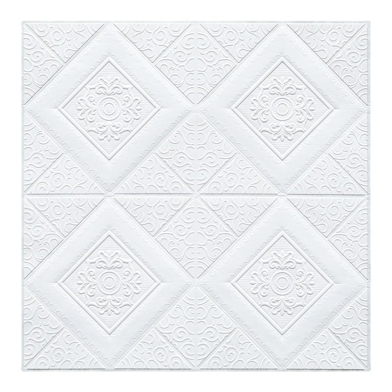 Lisslune | 3D embossed interior wall covering Self-adhesive geometric texture wall covering