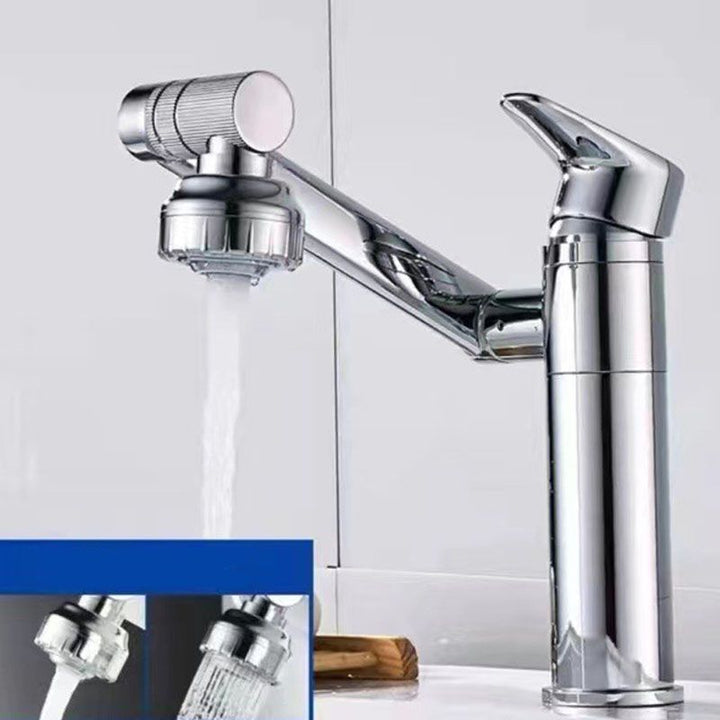 Lisslune | Glam Style Faucet Single Handle Basin Mixer with Waterfall Spout