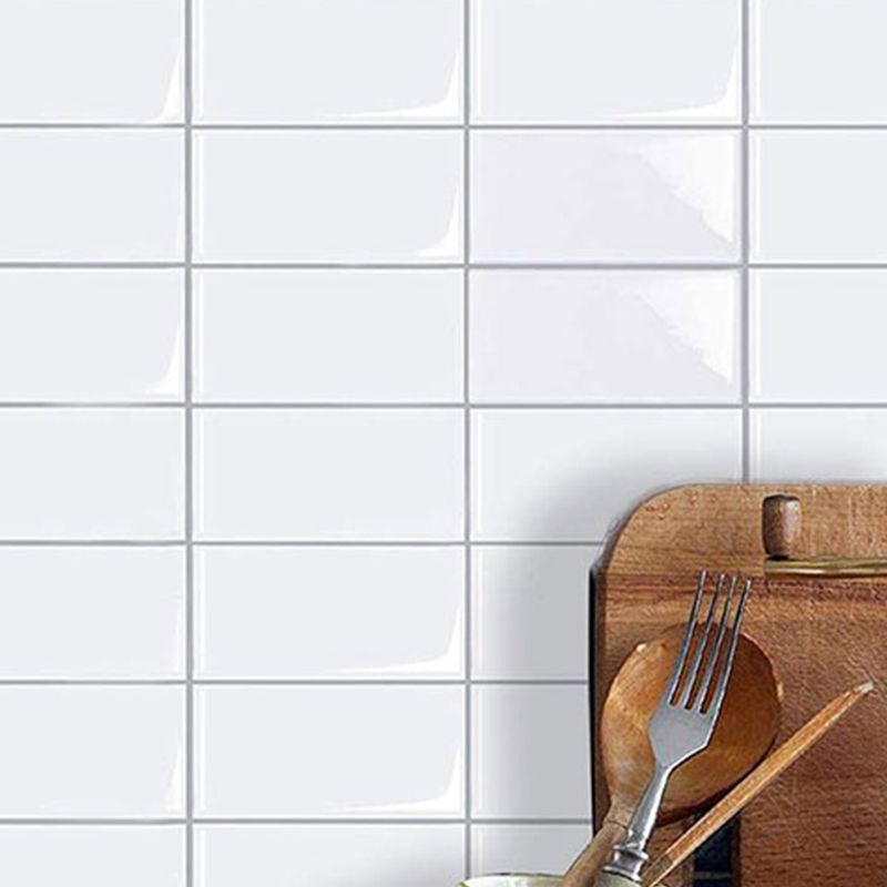 Lisslune | Subway Tile Wallpaper Plastic Peel and Stick Wall Tile