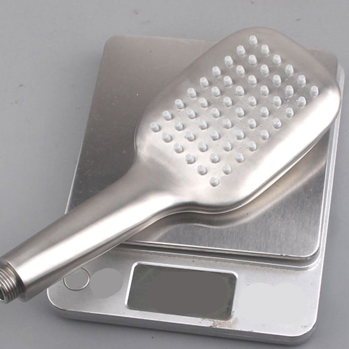 Lisslune | Modern Square Shower Head 304 Stainless Steel Hand Shower