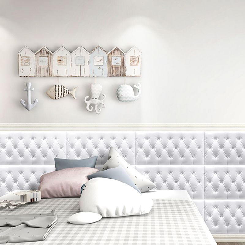 Lisslune | Contemporary Wall Panel Textured Wall Interior Waterproof Upholstered Panel