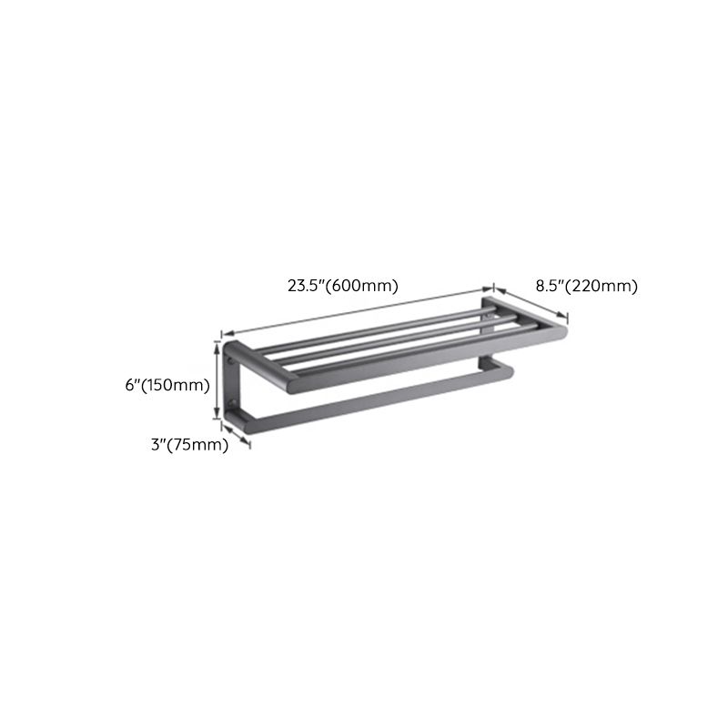 Lisslune | Modern Stainless Steel Towel Ring Bathroom Set Bathroom Shelf Bathroom Accessories Set