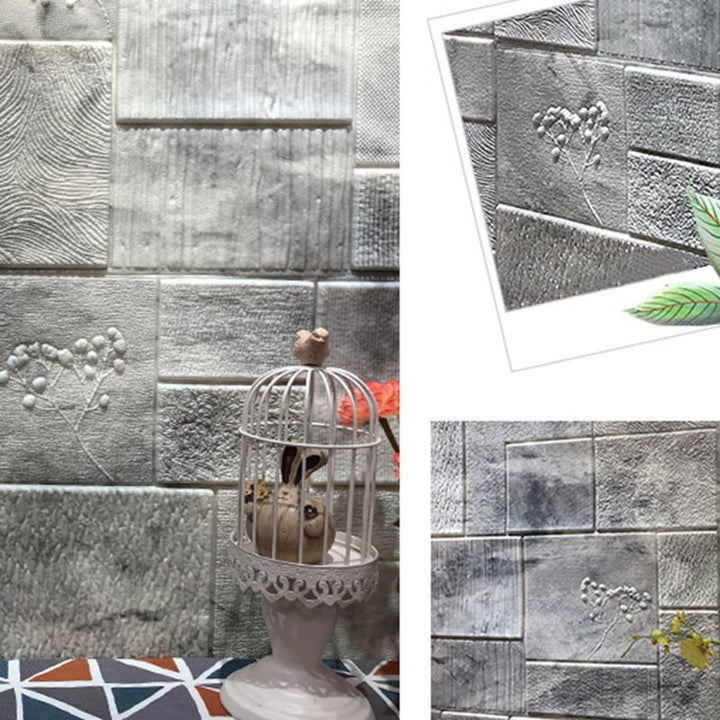 Lisslune | 3D artificial stone panel wall industrial style living area wall panel (1-Pack)