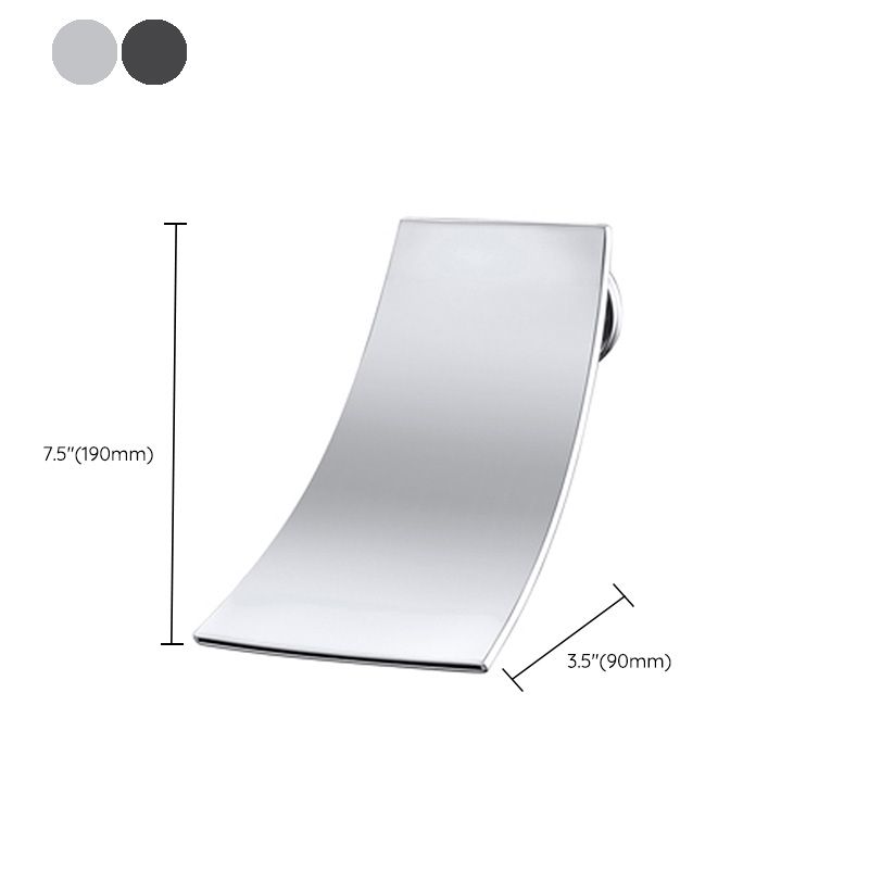 Lisslune | Modern Wall-Mounted Bathroom Faucet Low Arc Solid Brass Faucet