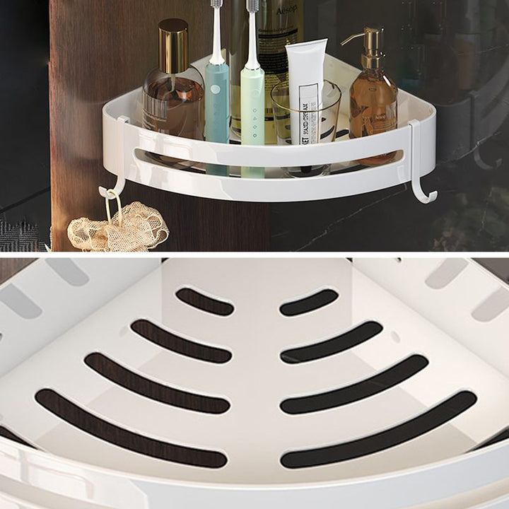 Lisslune | Modern white bathroom accessories as a single piece or in a set made of metal