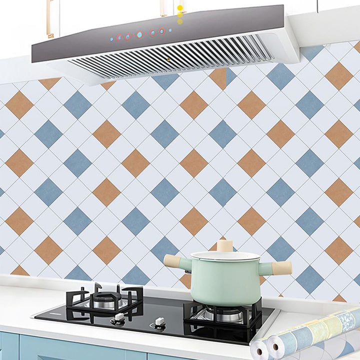 Lisslune | Modern waterproof PVC mosaic tile for kitchen backsplash scratch-resistant