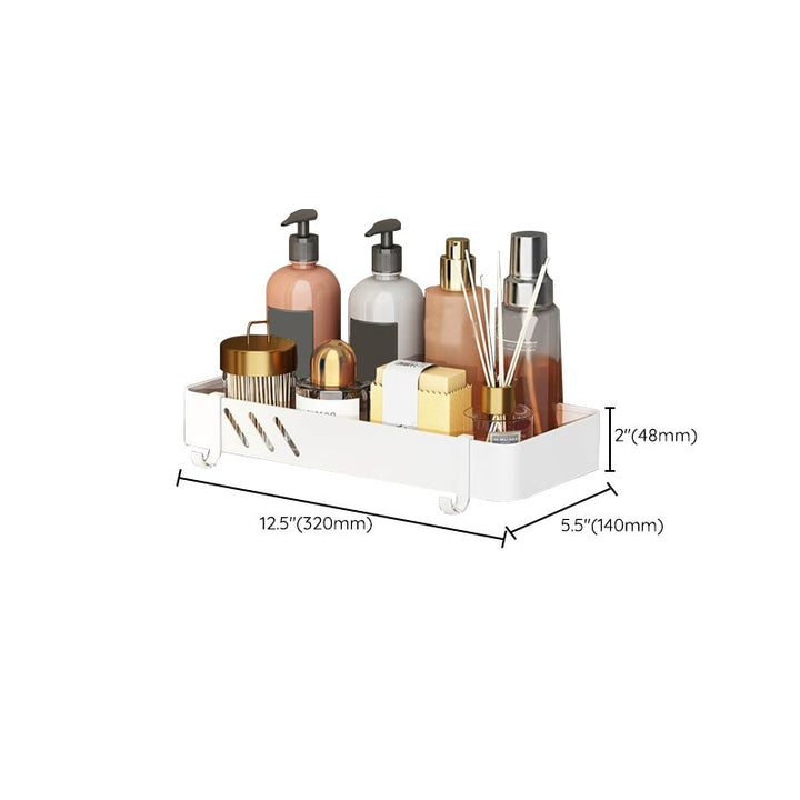 Lisslune | Modern white bathroom hardware set towel holder bath shelf bathroom hardware set