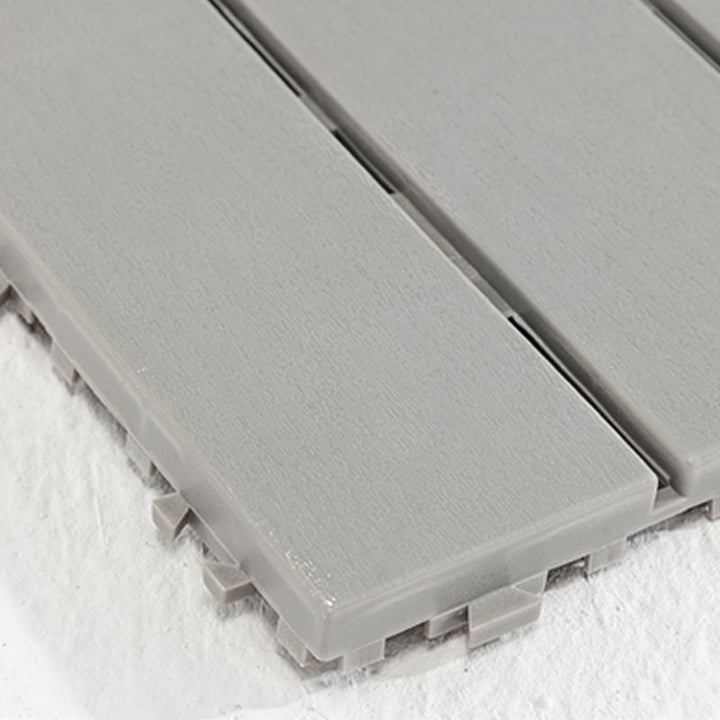 Lisslune | Modern Style WPC Flooring Corrosion Resistant Square Wood Floor