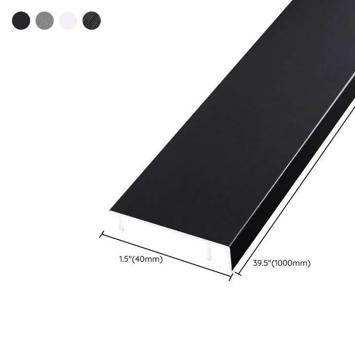 Lisslune | Fade Resistant Facade Panel Interior Metal Modern Waterproof Tin Backplate Panel
