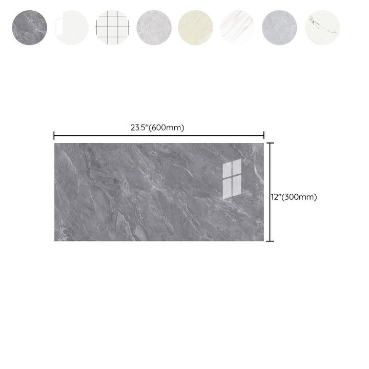 Lisslune | 3-Pack PVC Rectangular Peel & Stick Subway Tiles Kitchen and Bathroom Backsplash