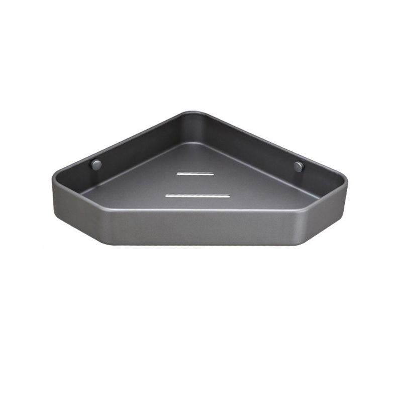 Lisslune | Modern Bathroom Accessory Set Matte Black/Grey Bathroom Shelf/Towel Holder & Paper Holder