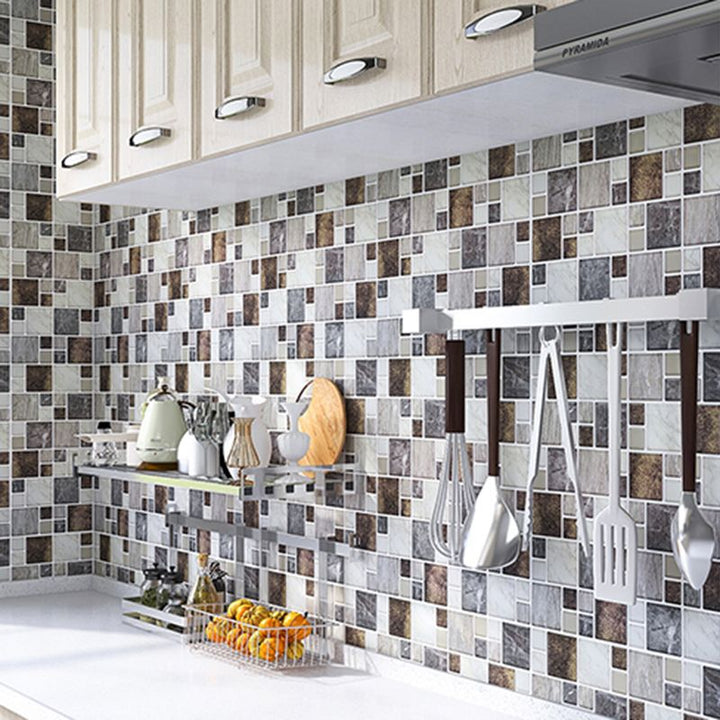 Lisslune | Modern Wallpaper Field Tile/Single Tile Peel and Stick Back Splash Kitchen