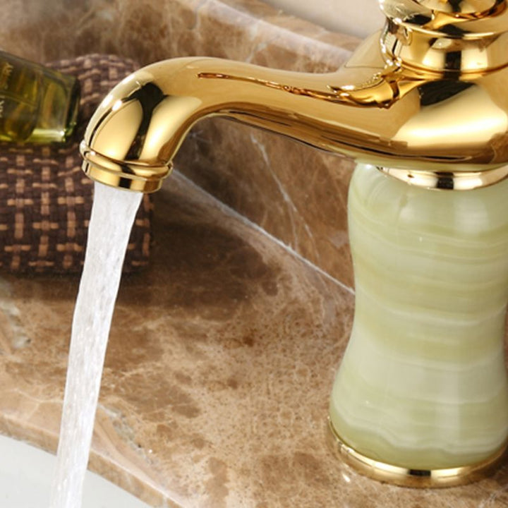 Lisslune | Luxury Vessel Faucet Lever Handle Low Arc Vessel Sink Bathroom Faucet
