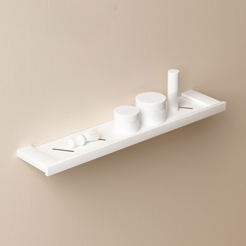 Lisslune | Modern White Bathroom Accessory Set Stainless Steel Bath Hardware Set
