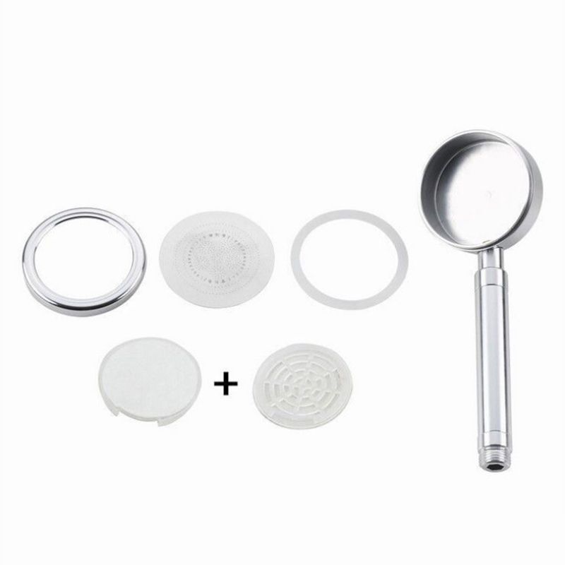 Lisslune | Stainless Steel Shower Head Modern Style Round-Shaped Shower Head