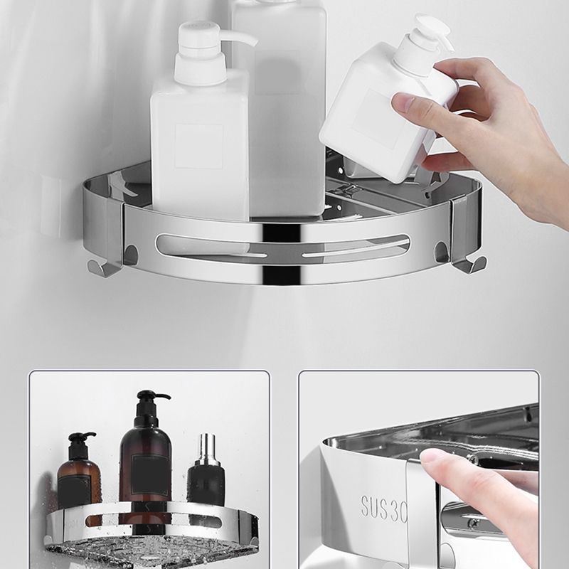 Lisslune | Modern Bathroom Set with Bathroom Shelf/Towel Bar Polished Chrome Bathroom Accessory Set