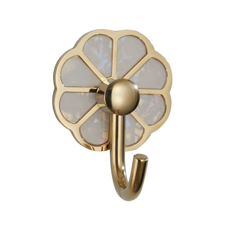 Lisslune | Polished 10-piece bathroom accessory set metal corrosion-resistant bathrobe hooks