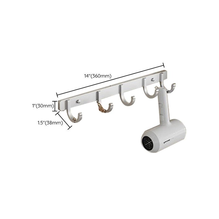 Lisslune | Traditional Bath Shelf Bathroom Accessories Hardware Set Stainless Steel Bathroom Set