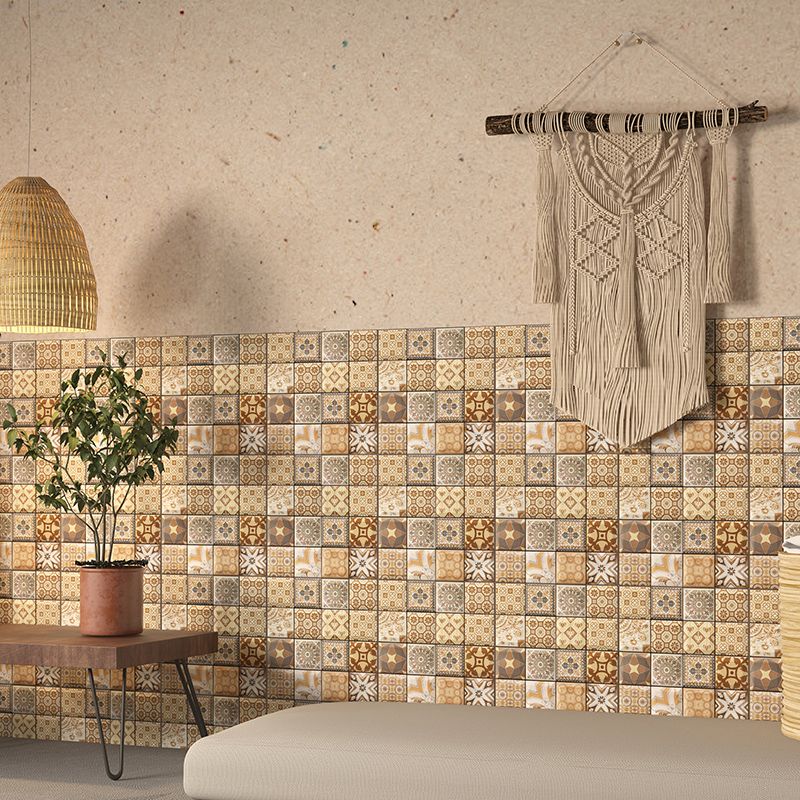 Lisslune | Contemporary Peel-and-Stick Tiles Mosaic Tiles Peel-and-Stick Wall Tile