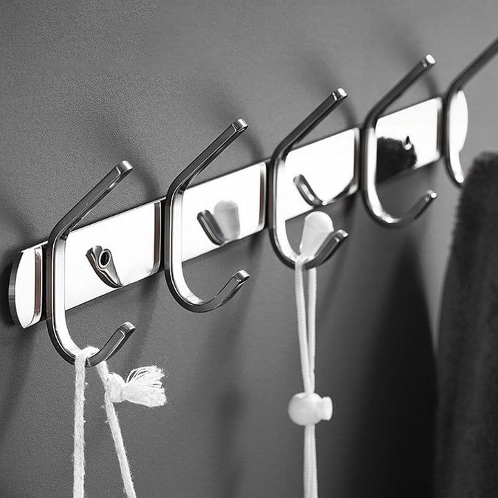 Lisslune | Modern Bath Set Stainless Steel Bath Shelf Paper Holder Bathroom Accessories Set