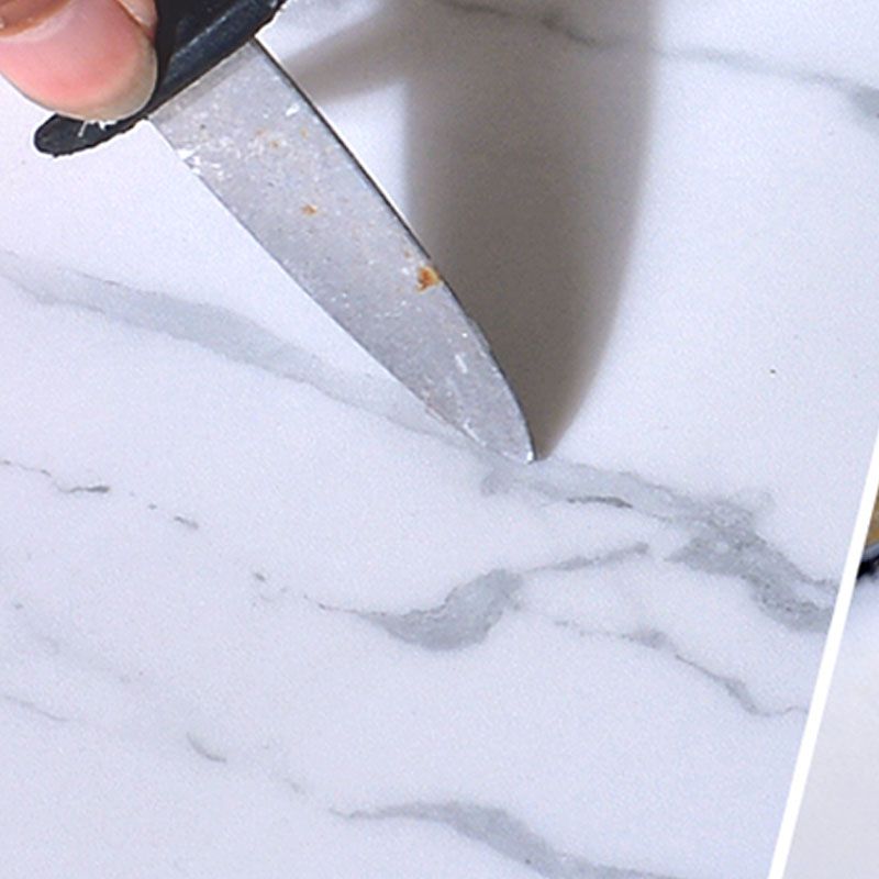 Lisslune | Modern Peel-and-Stick Tiles Plastic Single Tile Peel & Stick Mosaic Tile