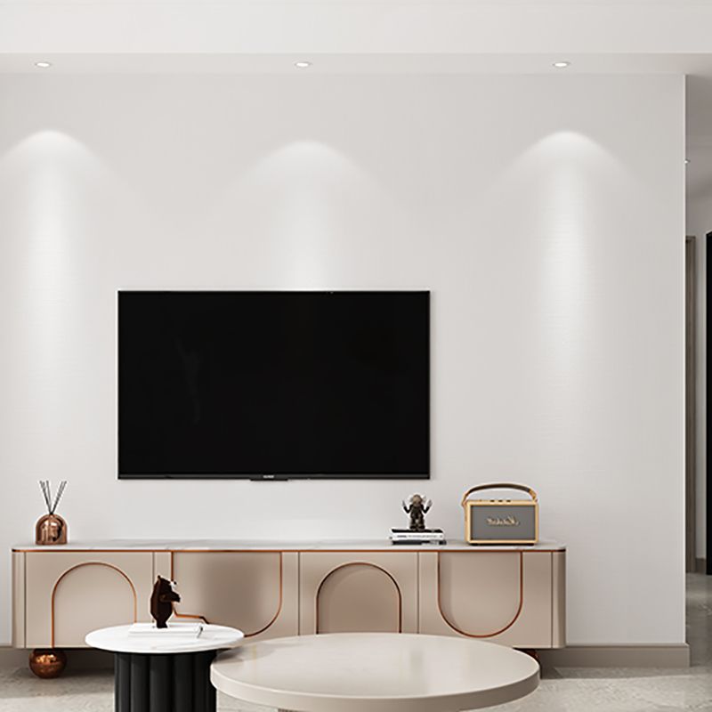 Lisslune | Modern Style Wall Panel PVC Living Room Peel and Stick 3D Wall Cladding