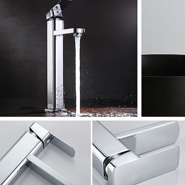 Lisslune | Glam Style Faucet Single Lever Handle Basin Faucet for the Bathroom