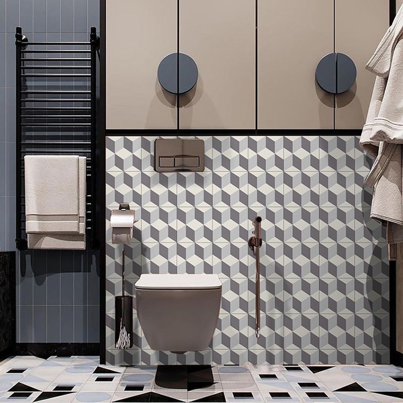 Lisslune | Square Indoor Vinyl Floor Peel and Stick 3D Print Vinyl Floor