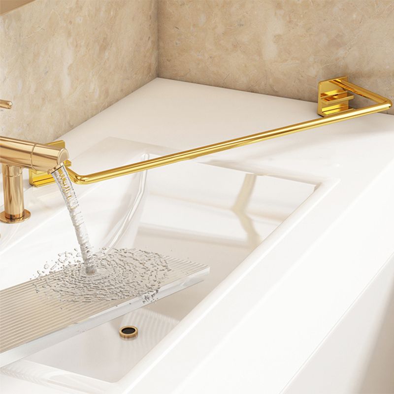 Lisslune | Modern Silver/Gold Bathroom Hardware Set Bathroom Shelf Bathroom Set