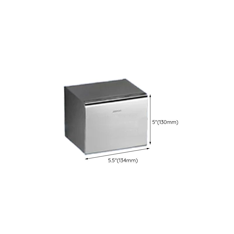 Lisslune | Contemporary bathroom accessory set made of aluminum with towel holder/bath shelf