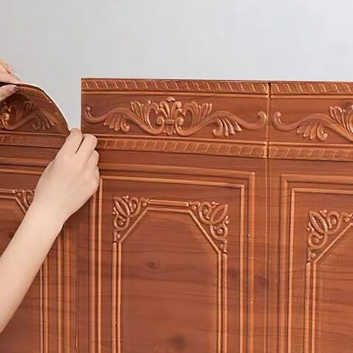Lisslune | Classic Wall Access Door Peel and Stick 3D Embossed Wall Ceiling for the Living Room