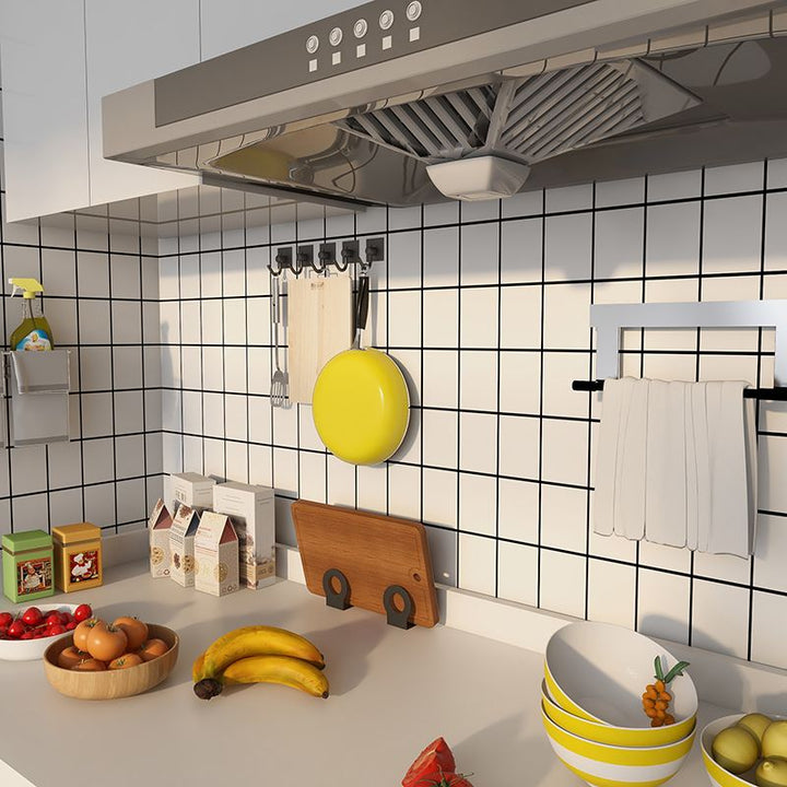 Lisslune | Modern Peel and Stick Wall Tiles Made of Plastic Wallpaper for the Kitchen