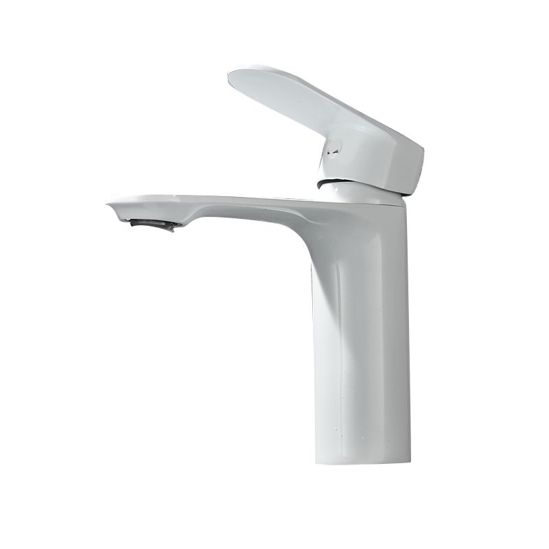 Lisslune | Bathroom Sink Faucet Lever Handle Brass Single Color Bathroom Faucet