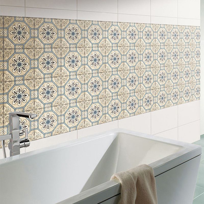 Lisslune | Modern Multicolor Peel/Stick Back Wall Tile PVC Peel and Stick Back Wall Tile