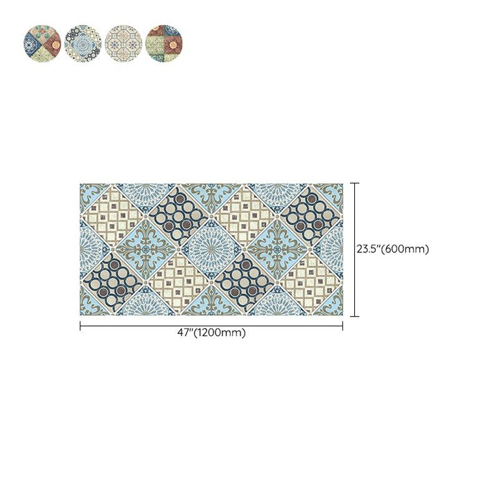 Lisslune | Modern Multicolor Peel/Stick Back Wall Tile PVC Peel and Stick Back Wall Tile