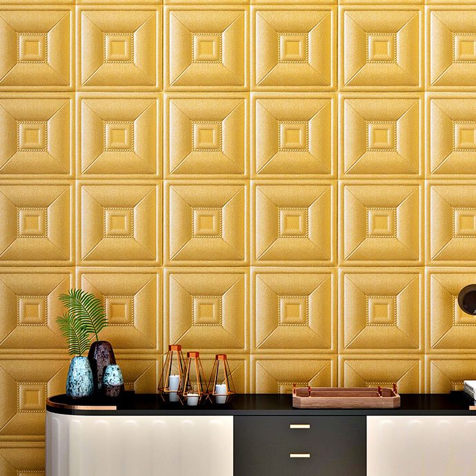 Lisslune | Beautiful Style Wall Panel 3D Print Bathroom Living Room Wall Panels with Padding